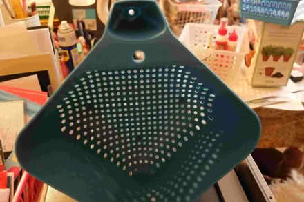 Photo of free Blue plastic sink colander with cutlery compartment. (Harrogate HG1) #2