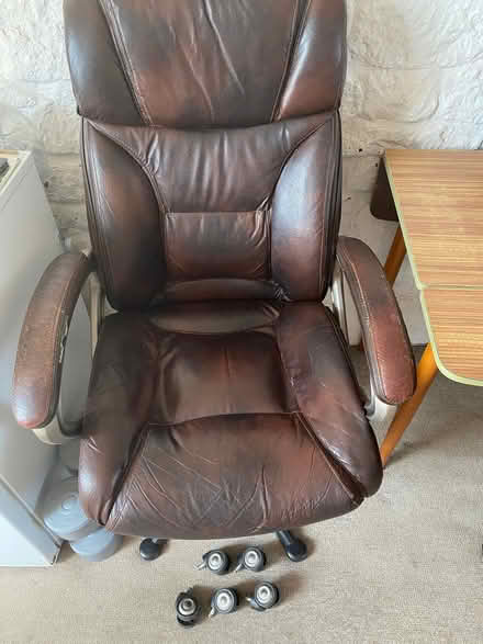 Photo of free Brown office chair (Dursley GL11) #1
