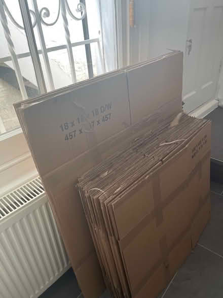 Photo of free A bunch of moving boxes (Barons Court W6) #1