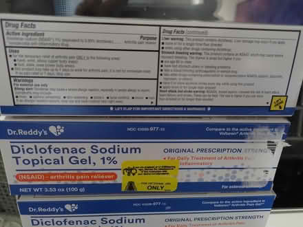 Photo of free 5 boxes Diclofenac gel (sanborn) #2