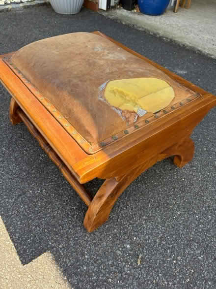 Photo of free Upholstery footstool project (Sydenham) #3