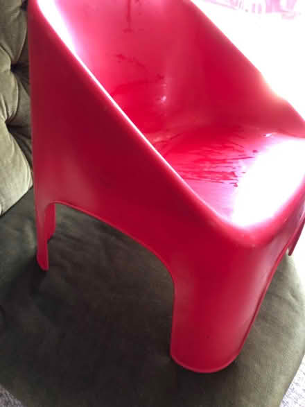 Photo of free Red child’s chair (Langney BN23) #1