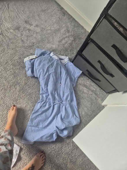 Photo of free New short schookl playsuit x2 11-12 years (Millhead LA5) #1
