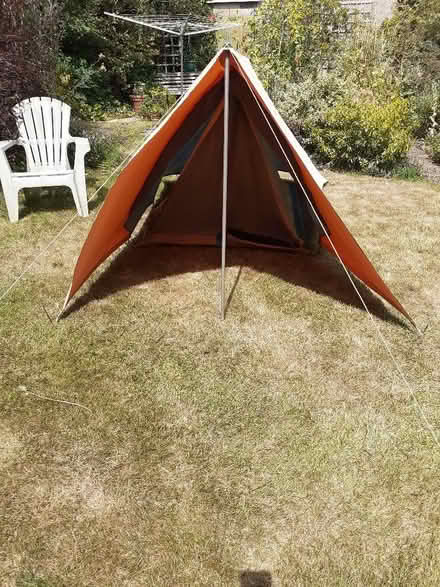 Photo of free Old 2 man canvas ridge tent (Welwyn AL6) #3