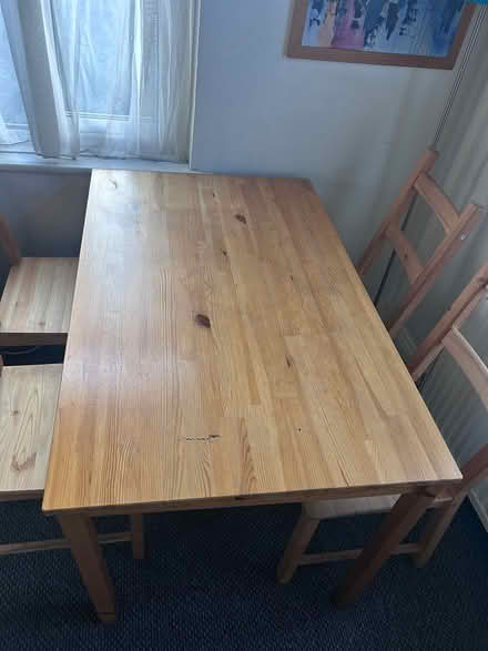 Photo of free Dining Table & Chairs (Crumlin) #3