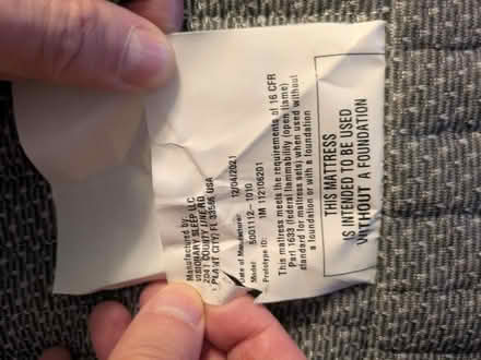 Photo of free Twin Sheets, Mattress, & Pads (Pawtucketville / Lowell) #3