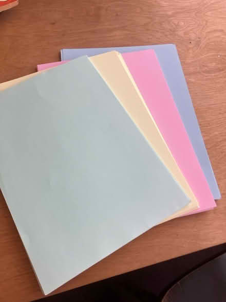 Photo of free Thick craft paper (Parkstone, Poole. BH14.) #1