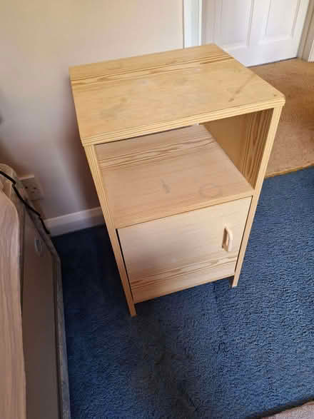 Photo of free Bedside table 33 wide x 30 x 59 high (GU10) #1