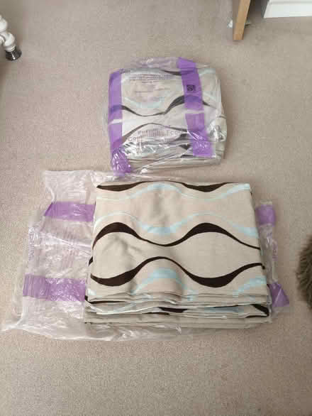Photo of free Curtains, two pairs (Corfe Mullen BH21) #1
