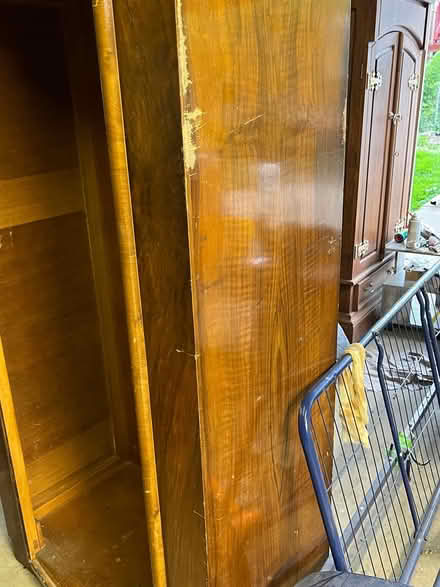 Photo of free Real Wood Armoire (Melrose Park) #3