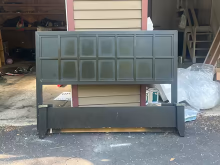 Photo of free bed headboard and footboard (Red Hook) #1