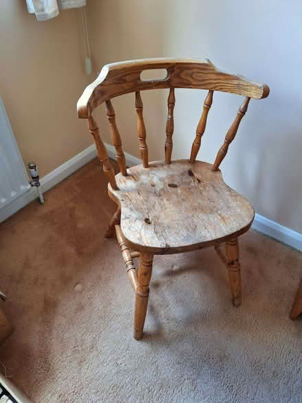 Photo of free Wooden chair (GU10) #1