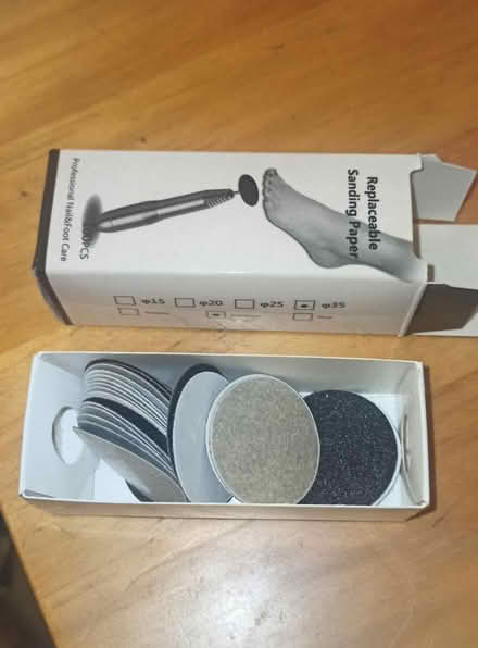 Photo of free Foot Care Sanding Paper (Victoria SW1P) #3