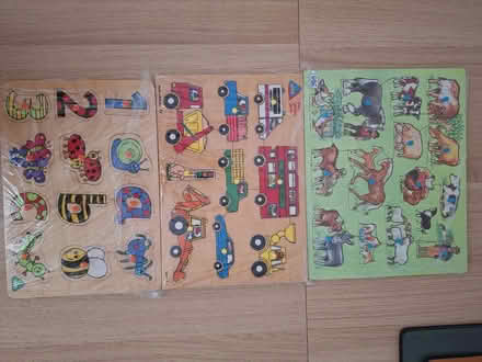 Photo of free Wooden tray puzzles (Burgess Hill town centre) #1