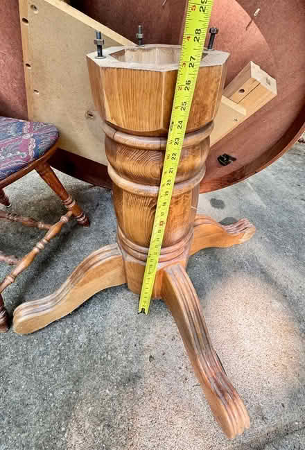 Photo of free Dining table and four chairs (West Bloomfield Township) #2