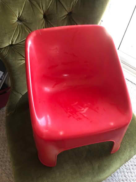 Photo of free Red child’s chair (Langney BN23) #2