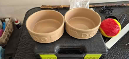 Photo of free Beige Dog Bowls (oscott B42) #1