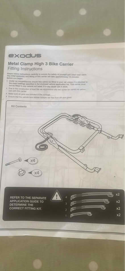 Photo of free Bike carrier Exodus (Scaynes Hill) #2