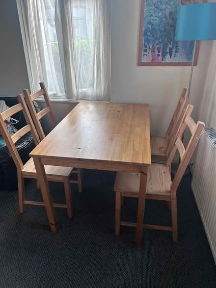 Photo of free Dining Table & Chairs (Crumlin) #1