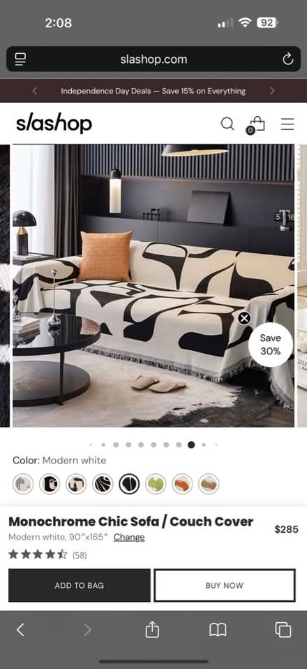 Photo of free 2 loveseat covers for pets (Shaw) #1