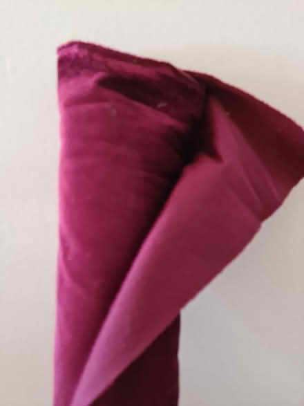 Photo of free Red velvet material (Henley-on-Thames RG9) #2