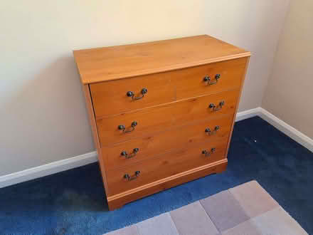 Photo of free chest of drawers, 79 x 39 x 79 high (GU10) #1