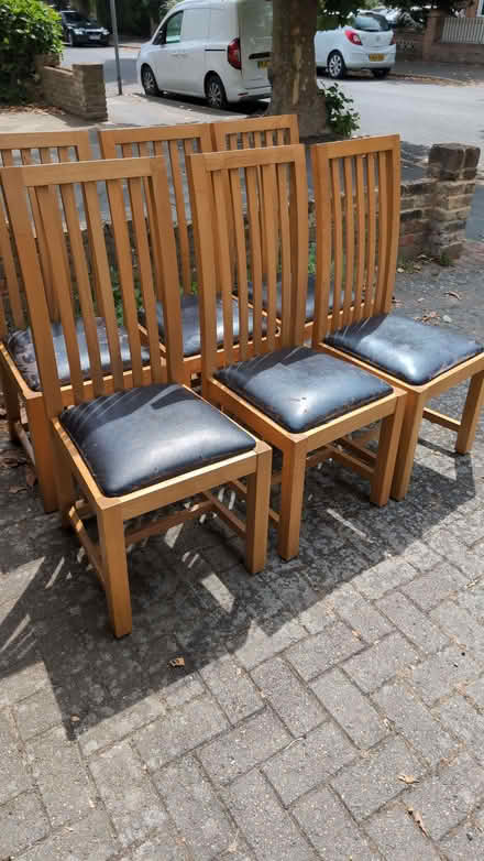 Photo of free Wooden dining chairs (Sidcup DA14) #1