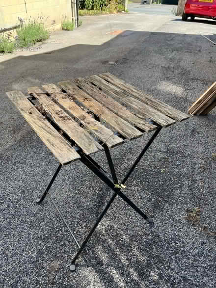 Photo of free Patio table (Weston Park) #1