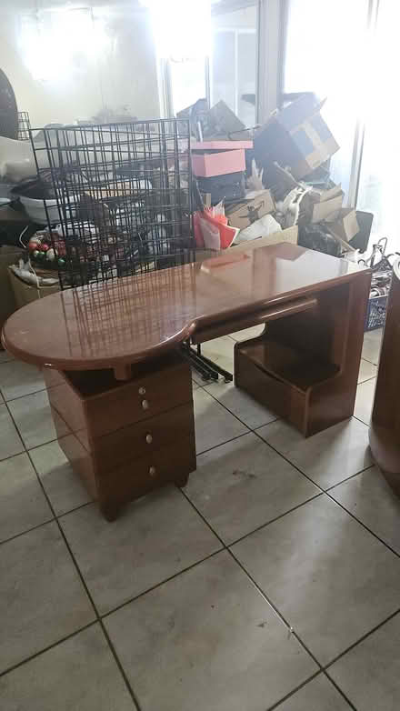 Photo of free Dresser with mirror and table (Kendall) #4
