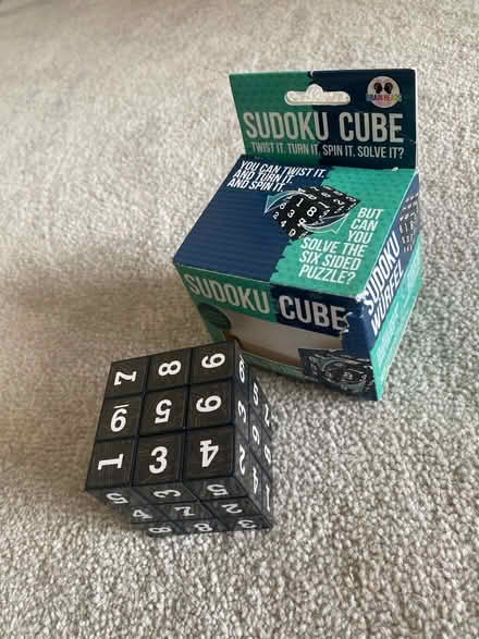 Photo of free Sudoku cube (Shipley) #1