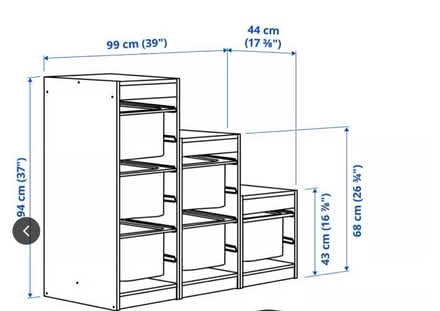 Photo of free Two IKEA Trofast units with drawers (Central Tonbridge TN9) #4
