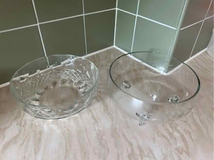 Photo of free Two glass trifle/dessert dishes (Gamston NG2) #1