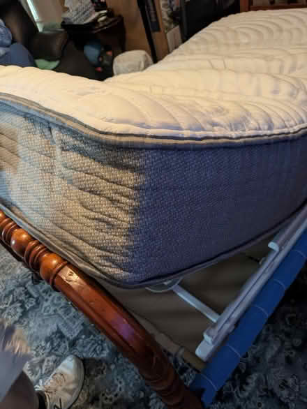 Photo of free Twin Sheets, Mattress, & Pads (Pawtucketville / Lowell) #2