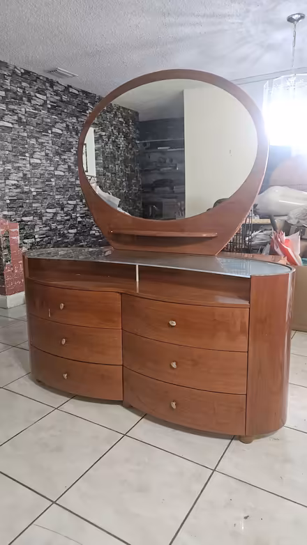 Photo of free Dresser with mirror and table (Kendall) #1