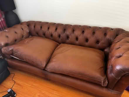 Photo of free Sofa and chair (Dunmurry) #1