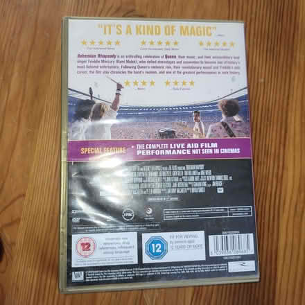 Photo of free Bohemian Rhapsody DVD (Warlingham CR6) #2