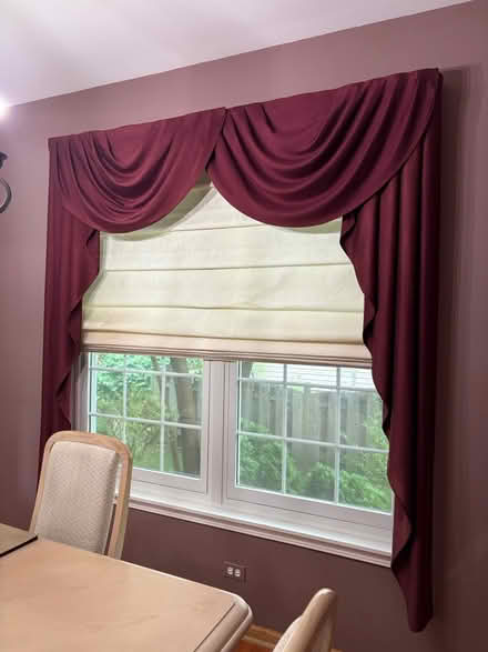 Photo of free Maroon Draperies (Palatine) #1