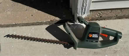Photo of free Black & Decker corded hedge trimmer (Naperville, near downtown) #1