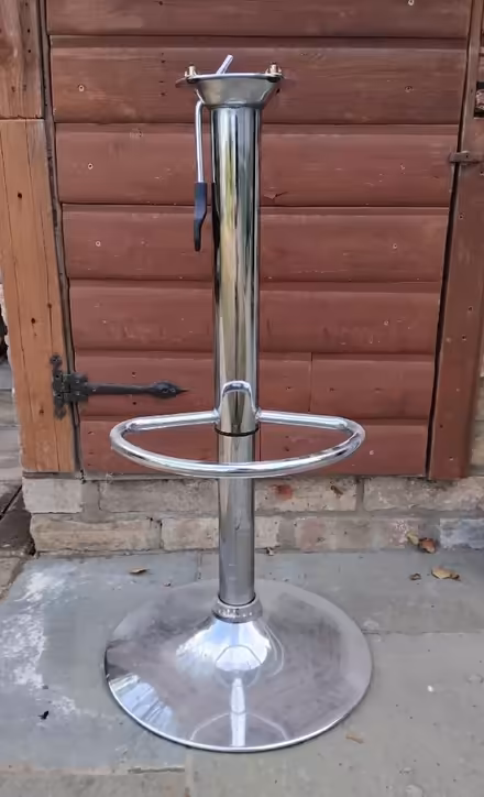 Photo of free Chrome Stool Pedestal (Welwyn AL6) #2