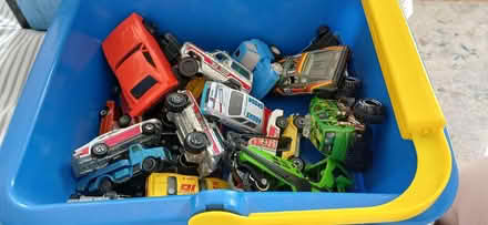 Photo of free Quantity of toy cars in plastic carrier (South Croydon CR2) #1