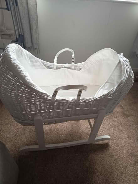 Photo of free Moses basket (Clayton BD14) #1