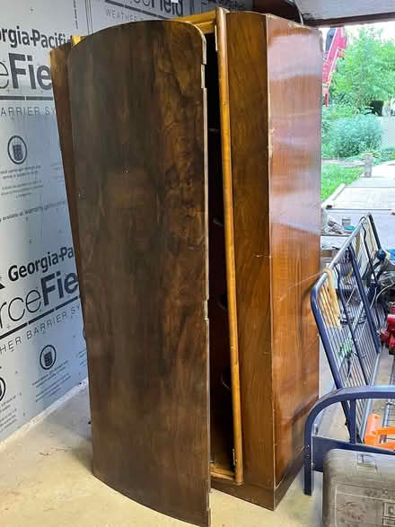 Photo of free Real Wood Armoire (Melrose Park) #1