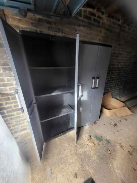 Photo of free 3 Aldi plastic cupboards (Old Town SG1) #1
