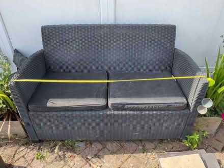 Photo of free Rattan garden seat (Portchester PO16) #1