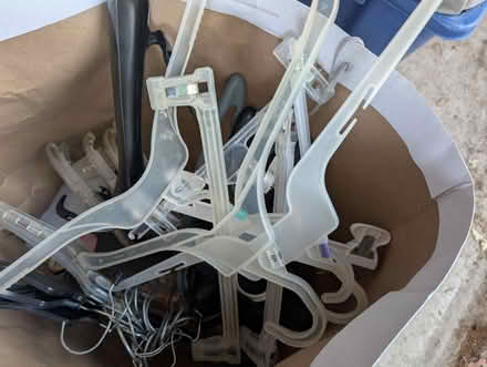 Photo of free Plastic & wood hangers (Downtown Oak Park) #3