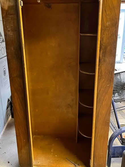 Photo of free Real Wood Armoire (Melrose Park) #2