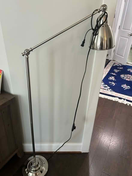 Photo of free Silver Lamp (Del Ray near GW Middle School) #1