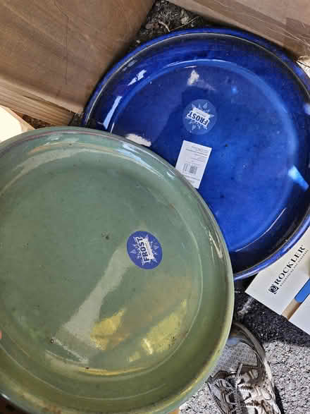 Photo of free Plant saucers (Just east of Upton) #1