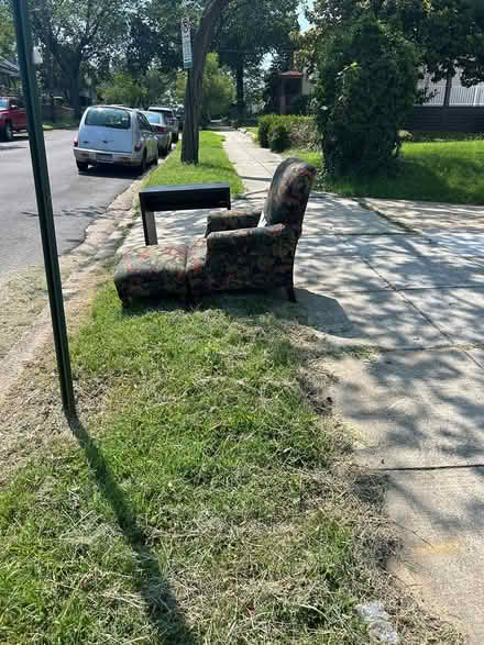 Photo of free Curbalert cabinet,chair,desk,suitc (Washington DC) #2