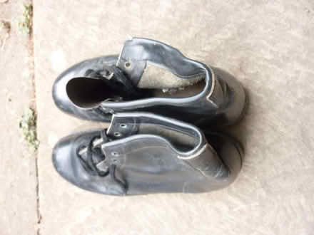 Photo of free size 12: boots, Cotton Trader suede slip-ons, Aldi crocs (Purley CR8) #2